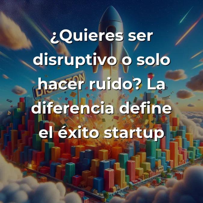Product-Market Disruption: La estrategia que separa a las startups exitosas de las que solo hacen ruido – Carousel Image