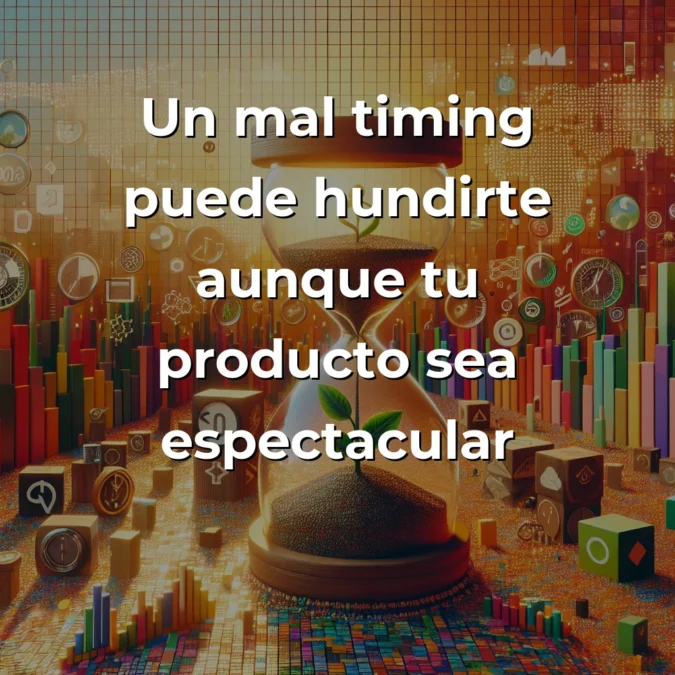 Product-Market Timing: Por qué el momento exacto define el éxito de tu startup - ⏰ La brutal realidad del timing en el ecosistema emprendedor y cómo dominarlo - Carousel Image