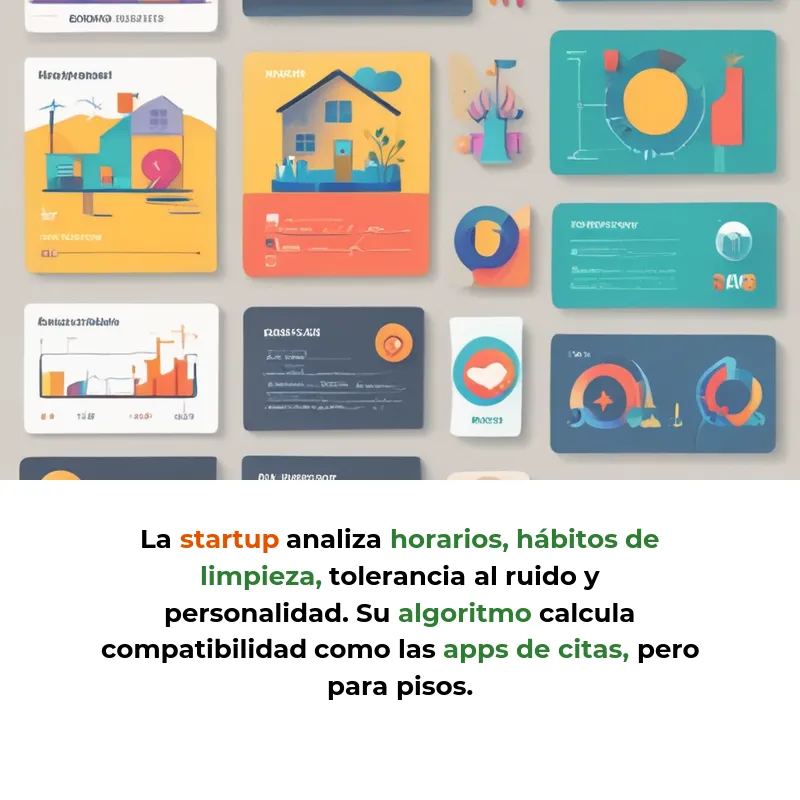 Roomsy: Inteligencia artificial para encontrar compañeros de piso compatibles - La startup española usa algoritmos predictivos para reducir conflictos en pisos compartidos - Carousel Image