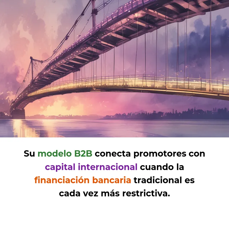 Ratio: La plataforma que conecta promotores inmobiliarios con inversores globales - La PropTech barcelonesa ha facilitado 10 millones de euros en inversiones en su primer año y planea duplicar esa cifra en 2025 - Carousel Image