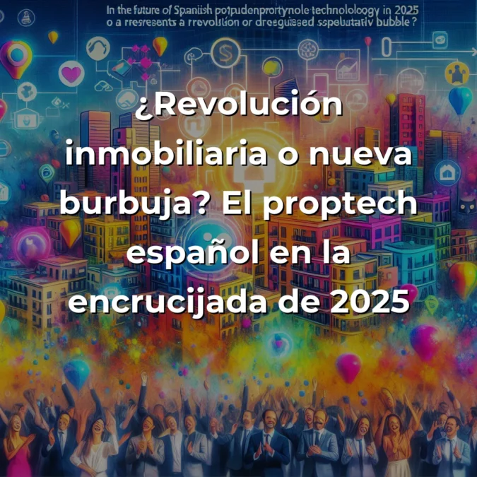 Proptech español en 2025: ¿revolución inmobiliaria o burbuja especulativa disfrazada? – Carousel Image