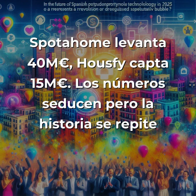 Proptech español en 2025: ¿revolución inmobiliaria o burbuja especulativa disfrazada? – Carousel Image