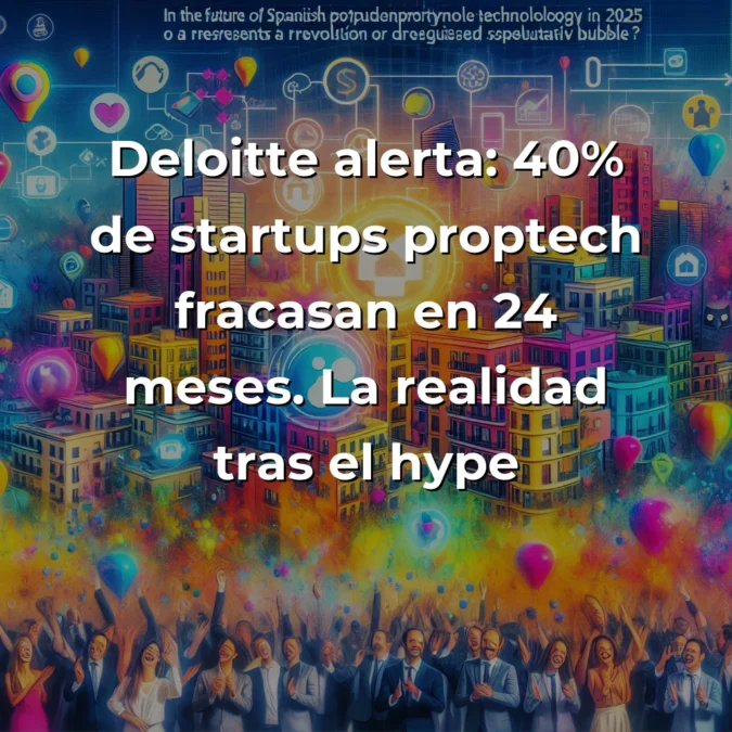 Proptech español en 2025: ¿revolución inmobiliaria o burbuja especulativa disfrazada? – Carousel Image