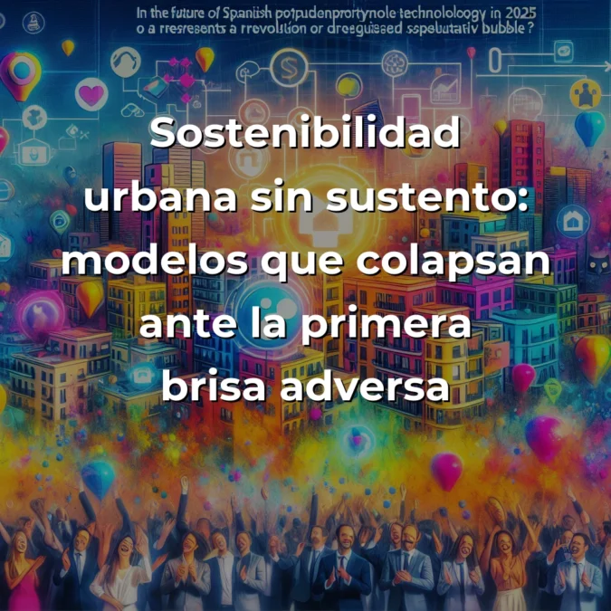 Proptech español en 2025: ¿revolución inmobiliaria o burbuja especulativa disfrazada? – Carousel Image