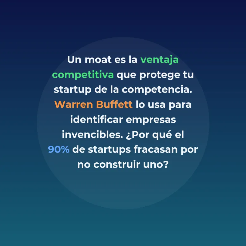 Qué es un Moat: La Ventaja Competitiva que Protege tu Startup de la Competencia - Cómo construir barreras defensivas duraderas que impidan a los competidores erosionar tu posición de mercado - Carousel Image