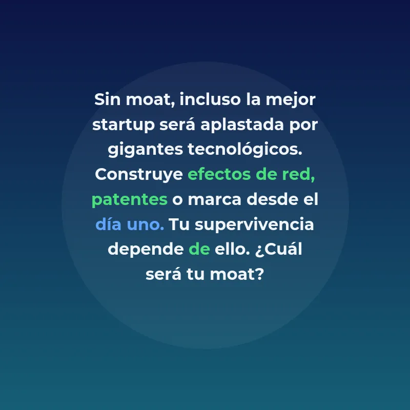 Qué es un Moat: La Ventaja Competitiva que Protege tu Startup de la Competencia - Cómo construir barreras defensivas duraderas que impidan a los competidores erosionar tu posición de mercado - Carousel Image