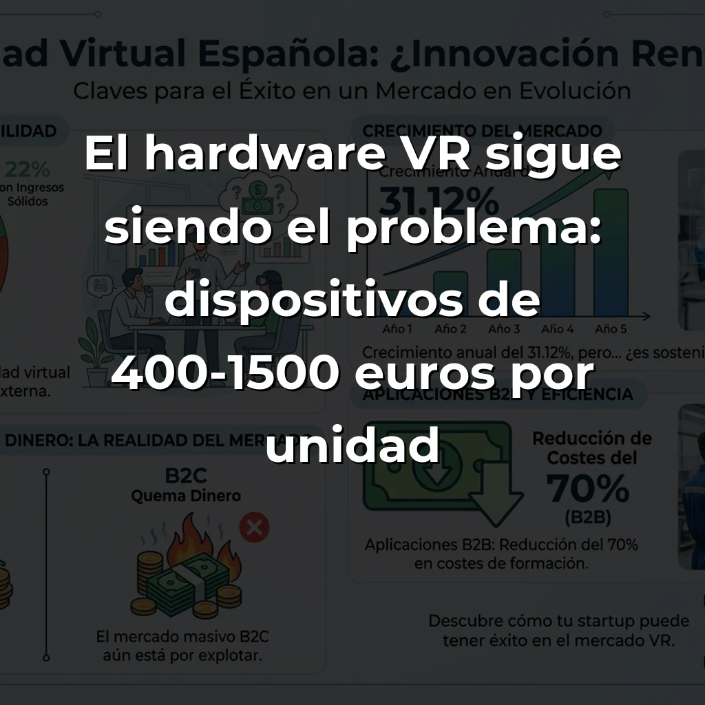 La realidad virtual española: ¿innovación rentable o distracción millonaria? – Carousel Image