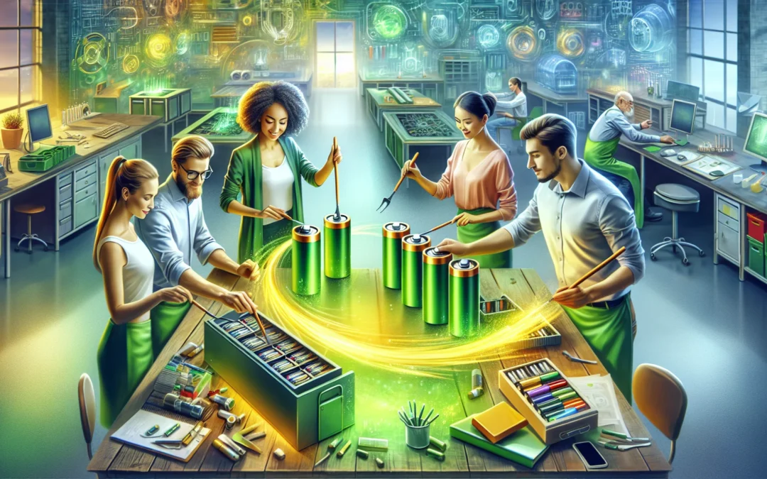 Revive Batteries: La Startup Española que Convierte Baterías Usadas en Oro Verde - Revive Batteries, reciclaje baterías litio, economía circular España, startup cleantech, reacondicionamiento baterías, segunda vida baterías, materiales críticos, litio cobalto, transición energética, tecnología limpia