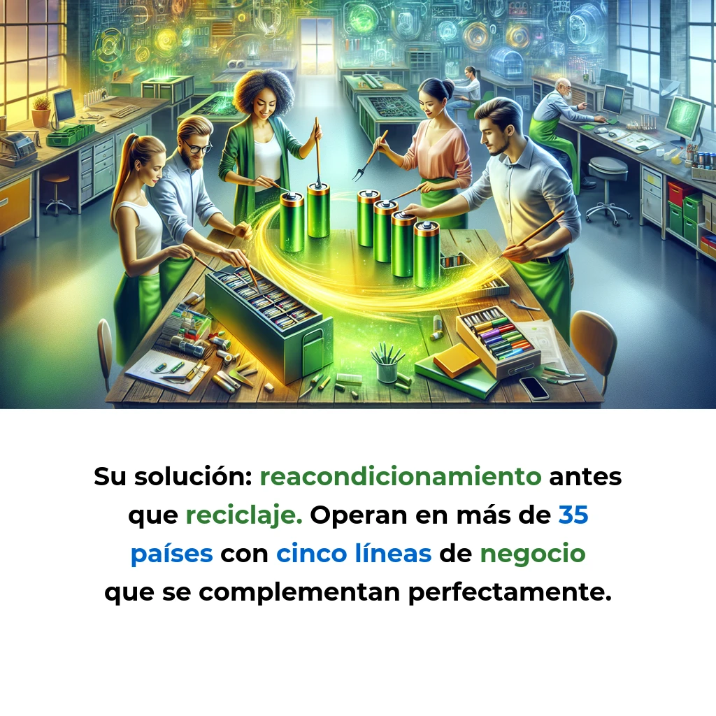 Revive Batteries: La Startup Española que Convierte Baterías Usadas en Oro Verde - Cómo cuatro emprendedores están revolucionando el reciclaje de baterías con economía circular y tecnología limpia - Carousel Image
