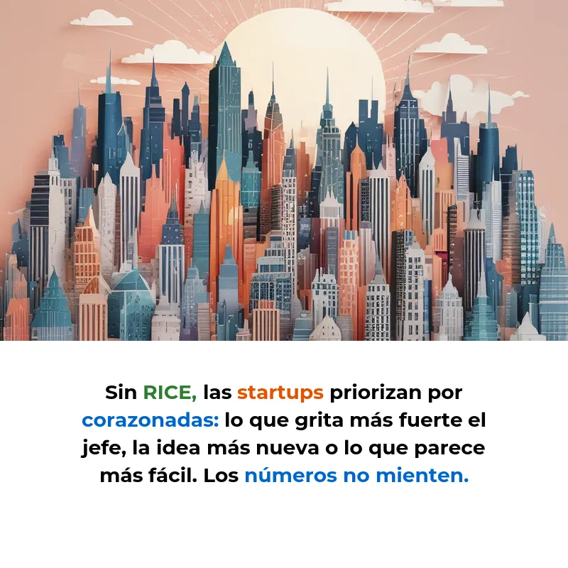 RICE Scoring: La fórmula matemática que usan las startups para elegir qué proyectos hacer primero - Cómo convertir decisiones difíciles en matemáticas simples con el método que creó Intercom - Carousel Image