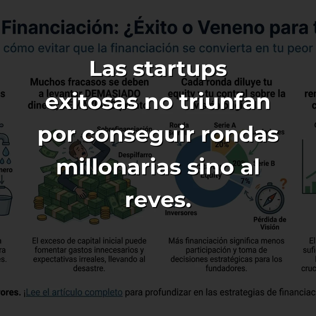 Por qué las rondas de financiación pueden ser el veneno que mate tu startup (y cómo evitarlo) – Carousel Image