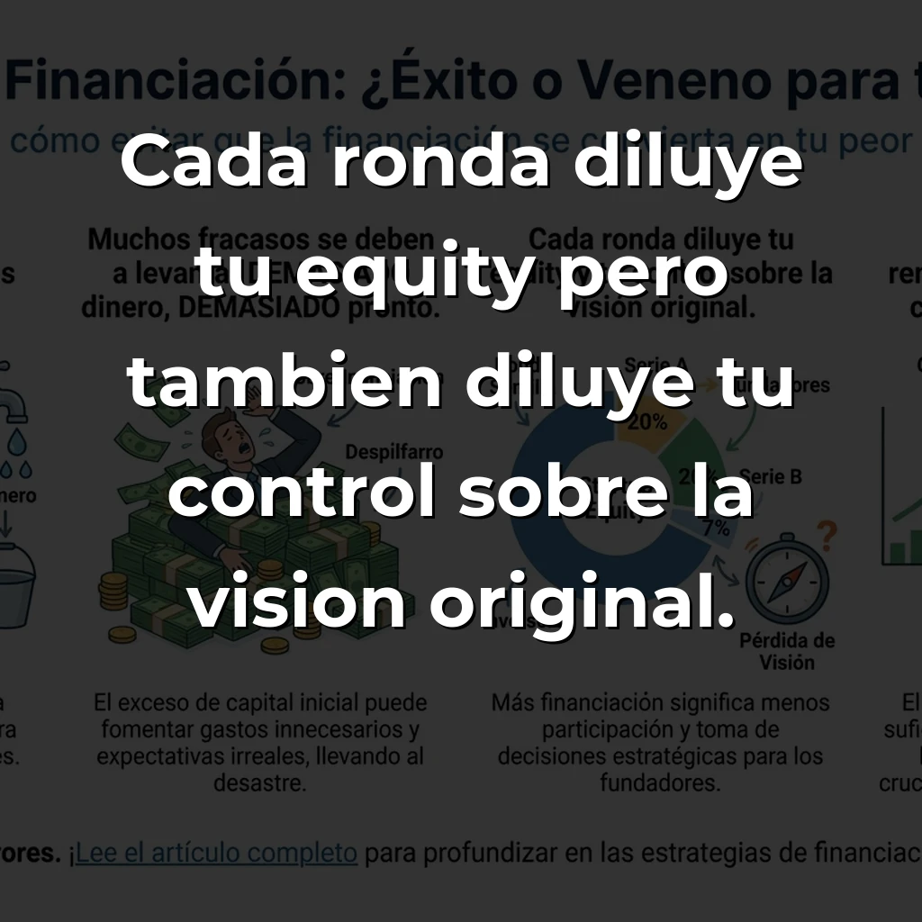 Por qué las rondas de financiación pueden ser el veneno que mate tu startup (y cómo evitarlo) – Carousel Image