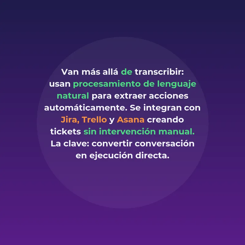 SaaS de automatización de reuniones: más allá de la transcripción hacia el seguimiento inteligente - Cómo la nueva generación de herramientas convierte conversaciones en acciones automáticas - Carousel Image