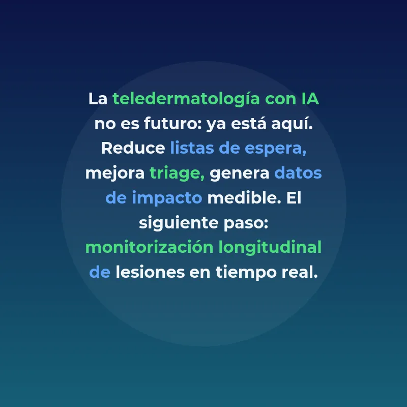 SaaS de IA para diagnóstico remoto en dermatología digital - Cómo la teledermatología asistida por inteligencia artificial está transformando el triage y reduciendo listas de espera en clínicas, aseguradoras y sistemas públicos de salud - Carousel Image
