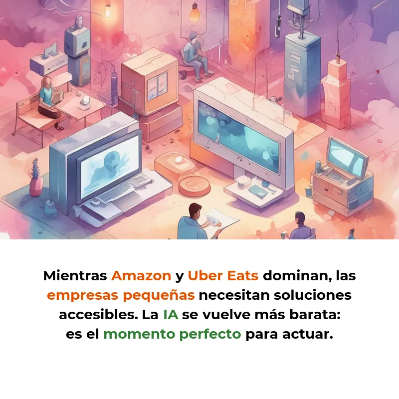 Idea SaaS: Agentes IA que optimizan rutas de delivery y reducen retrasos un 25% - Una plataforma que usa inteligencia artificial para encontrar las mejores rutas de entrega urbana, evitando atascos y prediciendo demanda - Carousel Image