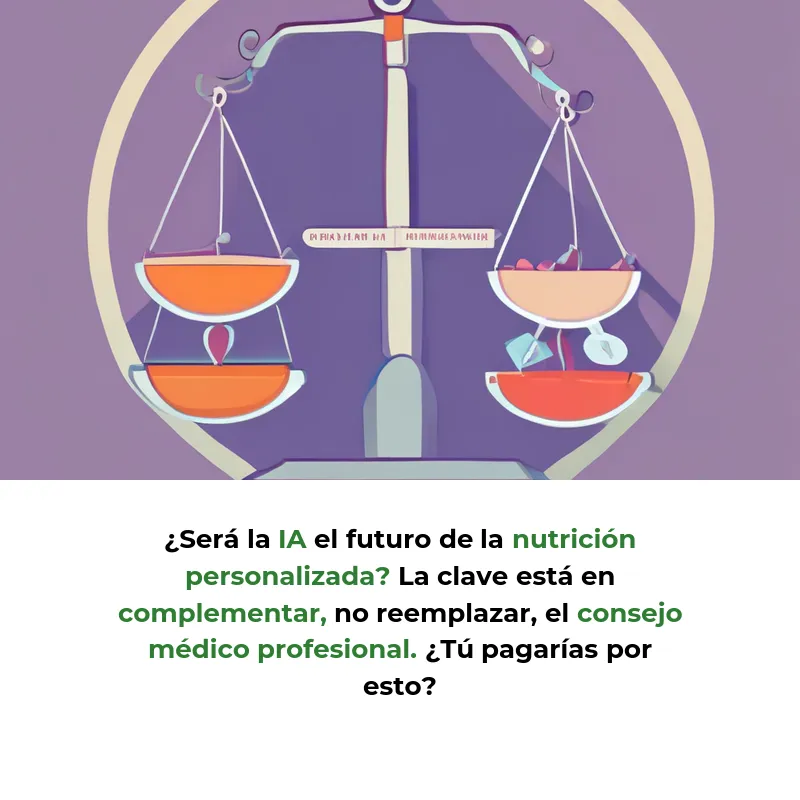 Idea SaaS: Un nutricionista de IA que ajusta tu dieta automáticamente - Inteligencia artificial que crea planes nutricionales personalizados y los adapta según tus datos de salud en tiempo real - Carousel Image