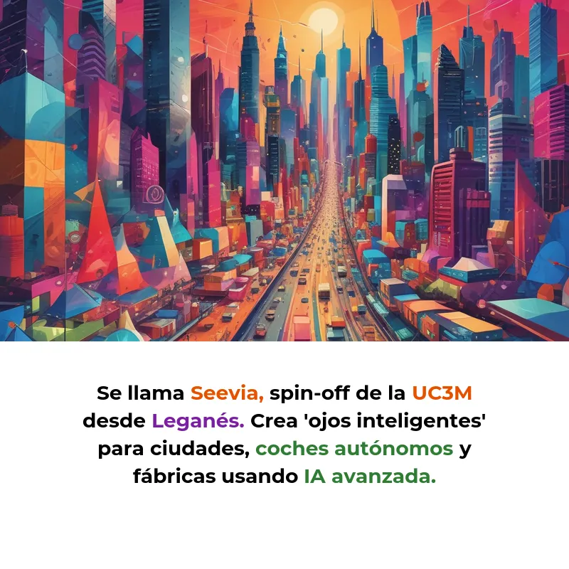 Seevia: la startup española que enseña a las máquinas a ver como nosotros - Desde Leganés, esta spin-off de la UC3M crea "ojos inteligentes" para ciudades, coches autónomos y fábricas - Carousel Image