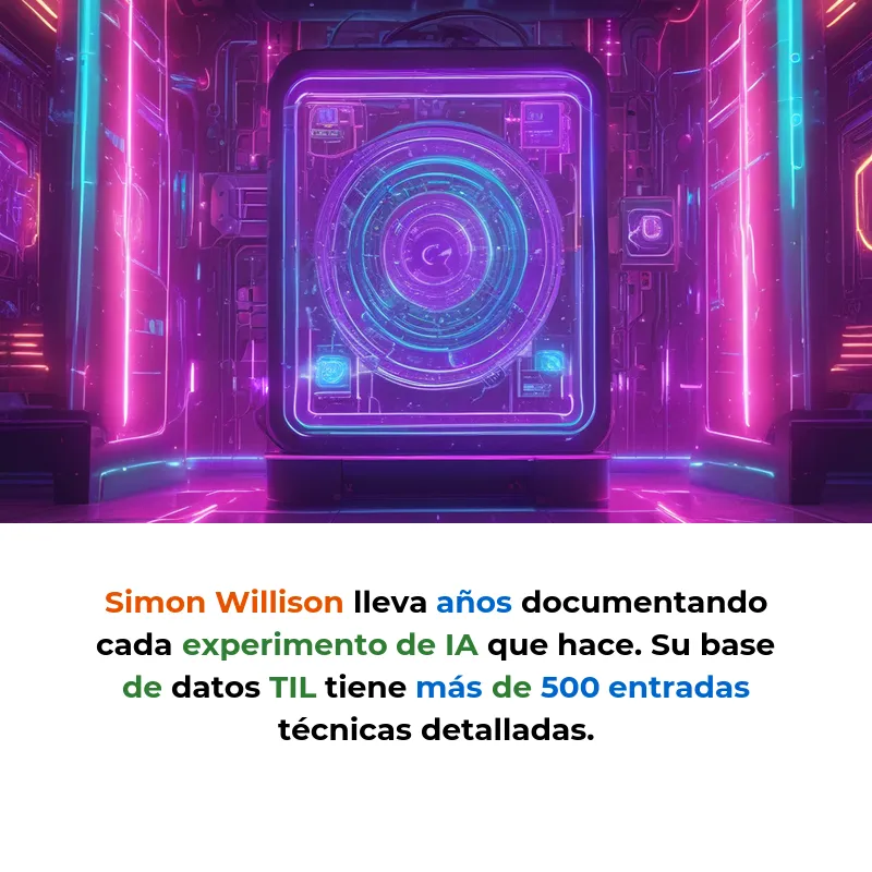 Idea de Negocio: Convertir Knowledge Técnico en Plataforma SaaS – El Caso Simon Willison – Carousel Image