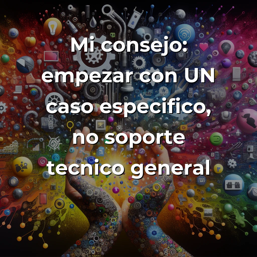 Idea de AI Agent: Sistema Multi-Agente que Automatiza el Soporte Técnico (Análisis de Founder) – Carousel Image