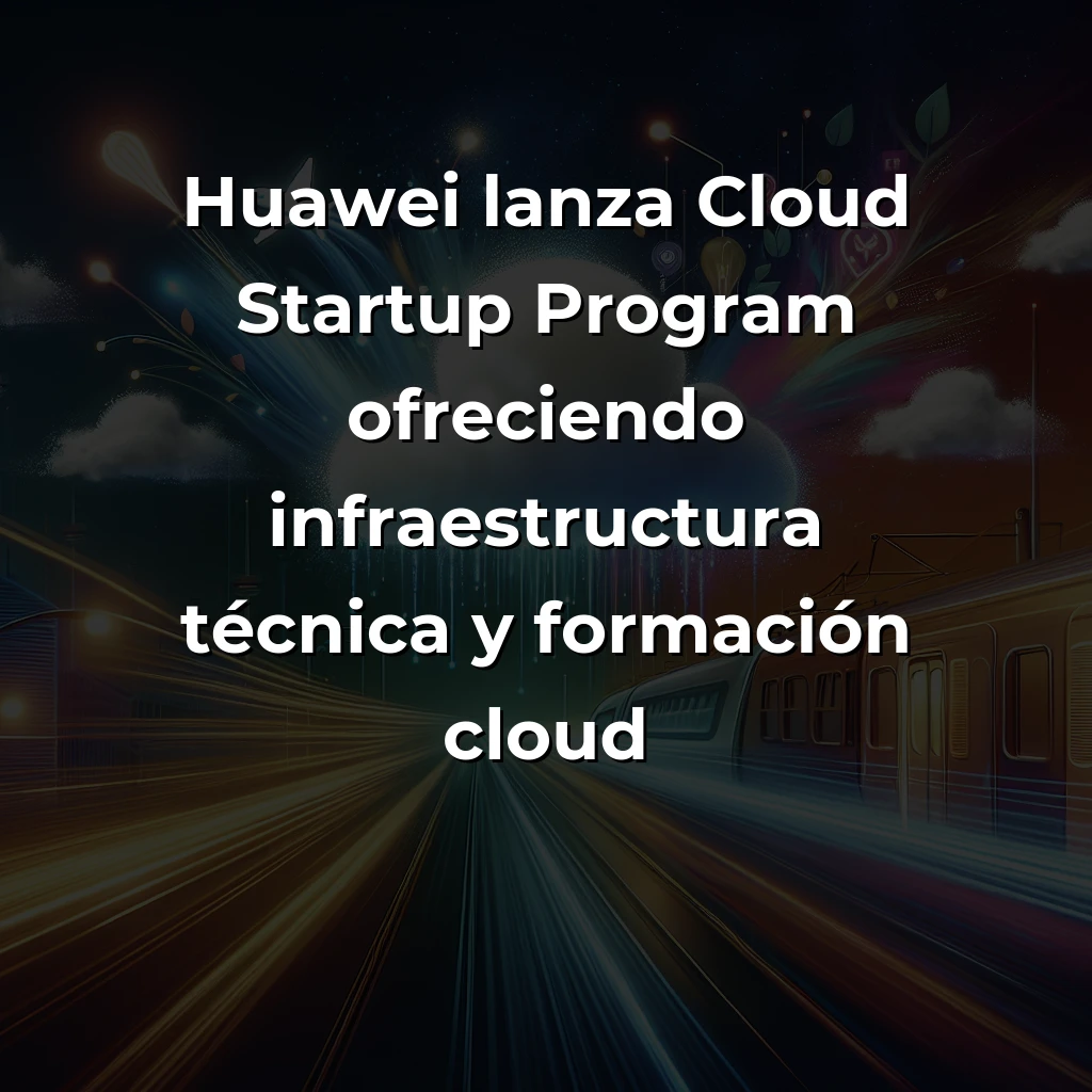 Tech y IA News 07/12/2025: Innovación abierta + Cloud Infrastructure + Movilidad ferroviaria - - Carousel Image