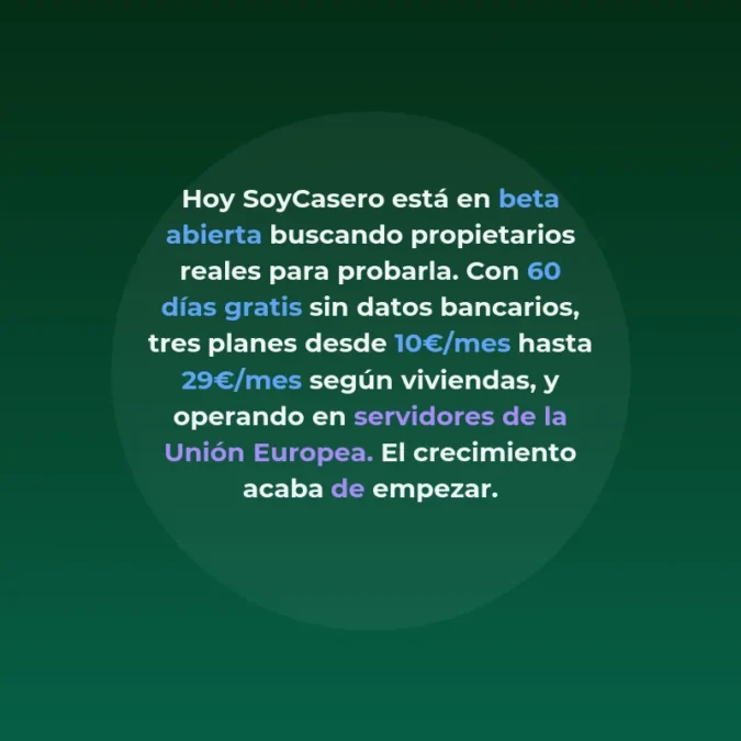 SoyCasero: la app madrileña para gestionar tus alquileres - Aplicación web para propietarios particulares que organiza el papeleo del alquiler de larga duración - Carousel Image