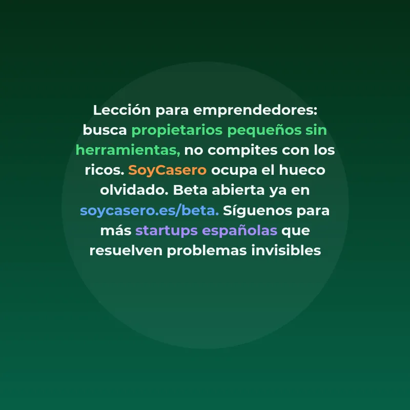 SoyCasero: la app madrileña para gestionar tus alquileres - Aplicación web para propietarios particulares que organiza el papeleo del alquiler de larga duración - Carousel Image