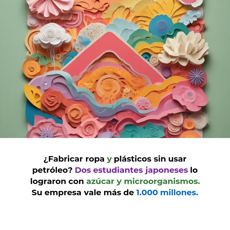 Spiber: La startup japonesa que fabrica ropa y plásticos sin usar petróleo - Cómo dos estudiantes universitarios convirtieron azúcar y microorganismos en materiales que valen más de 1.000 millones de dólares - Carousel Image