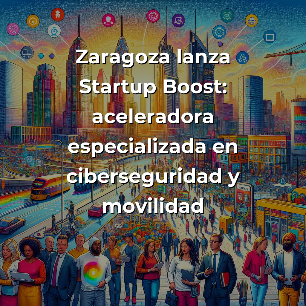 Zaragoza lanza 'Startup Boost' con INCIBE para competir con Barcelona y Madrid en ciberseguridad y movilidad - Una aceleradora multisectorial respaldada por fondos europeos busca descentralizar el ecosistema nacional con especialización en verticales estratégicas - Carousel Image