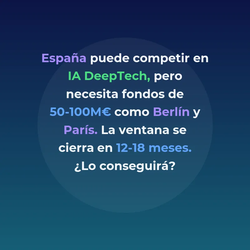 España vs Berlín y París IA DeepTech 2026: ¿Puede Competir? - Análisis comparativo del ecosistema español de inteligencia artificial frente a las potencias europeas - Carousel Image