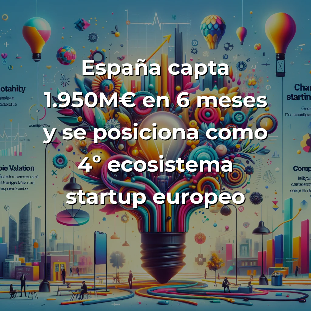 Récord histórico: España capta 1.950M€ y se posiciona como el cuarto ecosistema startup más dinámico de Europa - Análisis desde las trincheras del emprendimiento: cómo la IA y las valoraciones competitivas están cambiando las reglas del juego - Carousel Image