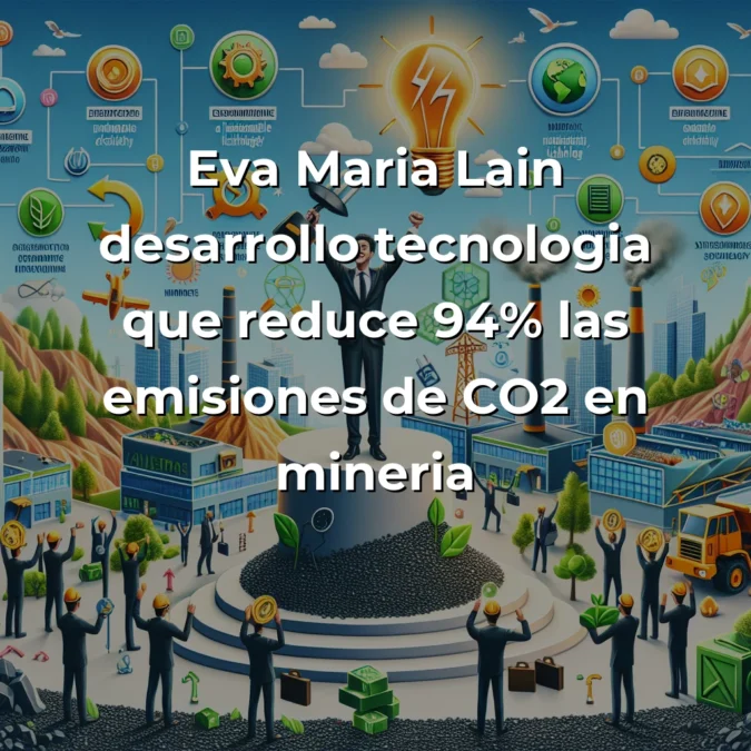 Lain Tech: La startup madrileña que revoluciona la minería con tecnología 94% más sostenible - Eva María Laín ha creado un proceso que extrae metales directamente en mina solo con electricidad, ganando el South Summit 2024 - Carousel Image