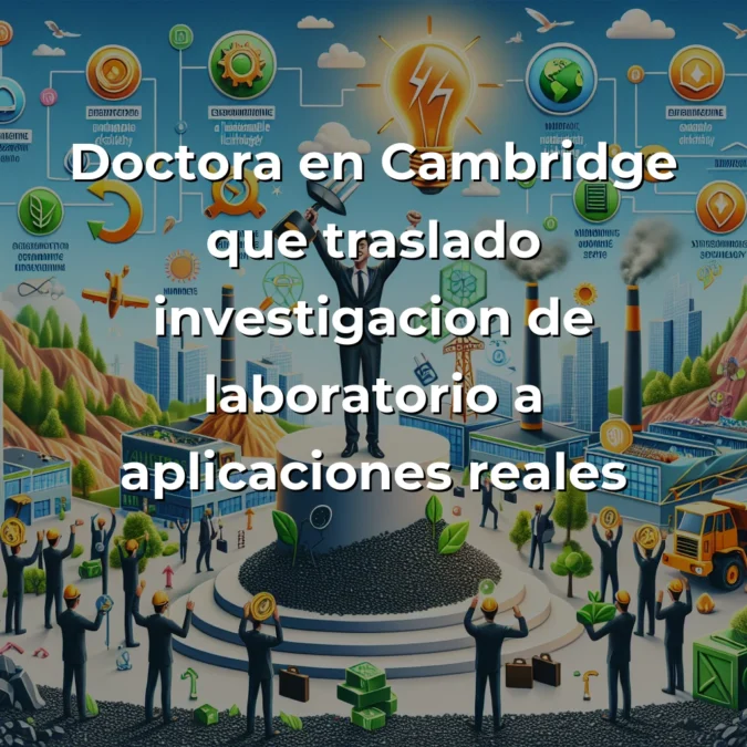 Lain Tech: La startup madrileña que revoluciona la minería con tecnología 94% más sostenible - Eva María Laín ha creado un proceso que extrae metales directamente en mina solo con electricidad, ganando el South Summit 2024 - Carousel Image