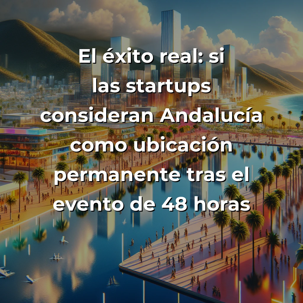Startup OLÉ Marbella 2025: El desafío de crear un hub tecnológico mediterráneo relevante en 48 horas - ¿Podrá Andalucía convertir un evento puntual en un ecosistema startup sostenible? Un análisis desde las trincheras del emprendimiento - Carousel Image