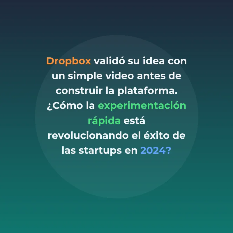 Experimentación Rápida: La Metodología que Acelera el Éxito de las Startups - Cómo validar ideas y productos sin grandes riesgos mediante pruebas ágiles y datos reales - Carousel Image