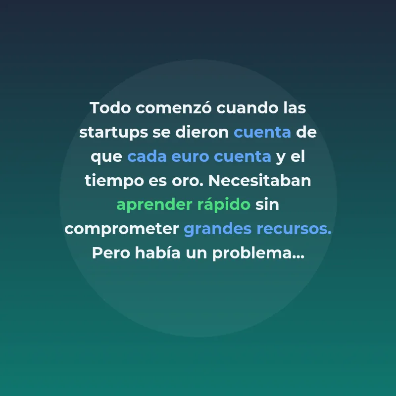 Experimentación Rápida: La Metodología que Acelera el Éxito de las Startups - Cómo validar ideas y productos sin grandes riesgos mediante pruebas ágiles y datos reales - Carousel Image