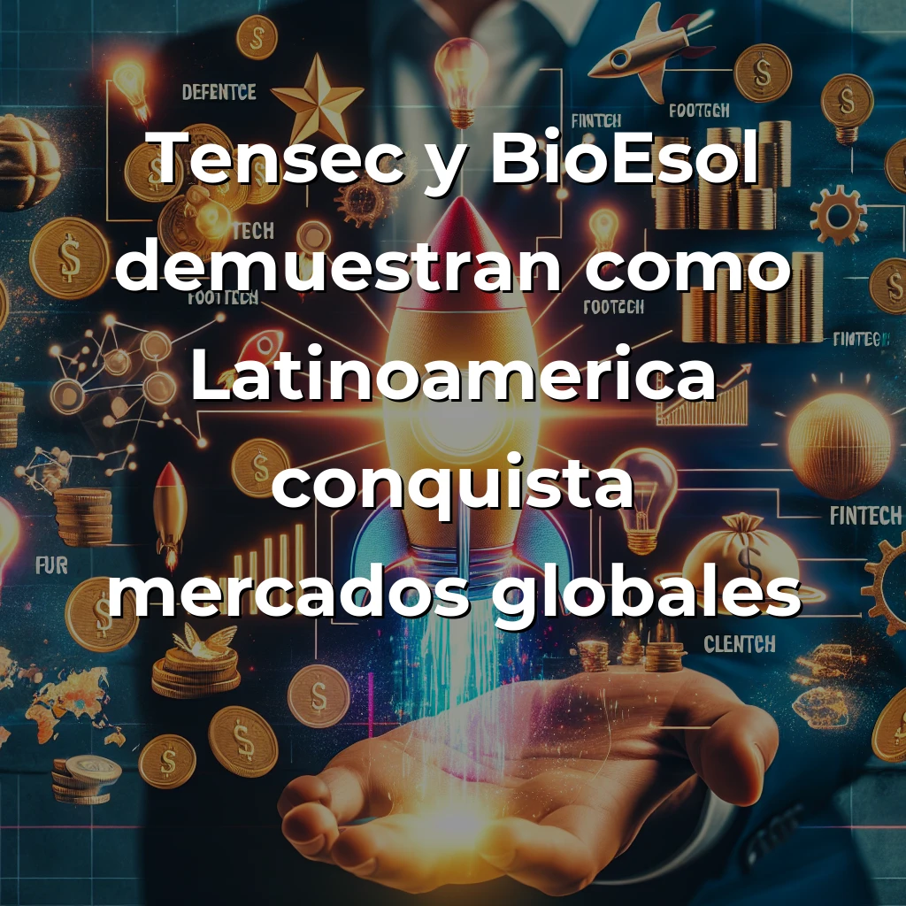 Startup News 28/06/2025: España rompe récords con 1.950M€, Arondite levanta 10,5M€ en defence tech, Tensec y BioEsol lideran Latinoamérica - España duplica inversión en startups, Europa impulsa defence tech y foodtech, mientras Latinoamérica conquista mercados globales con fintech y cleantech - Carousel Image