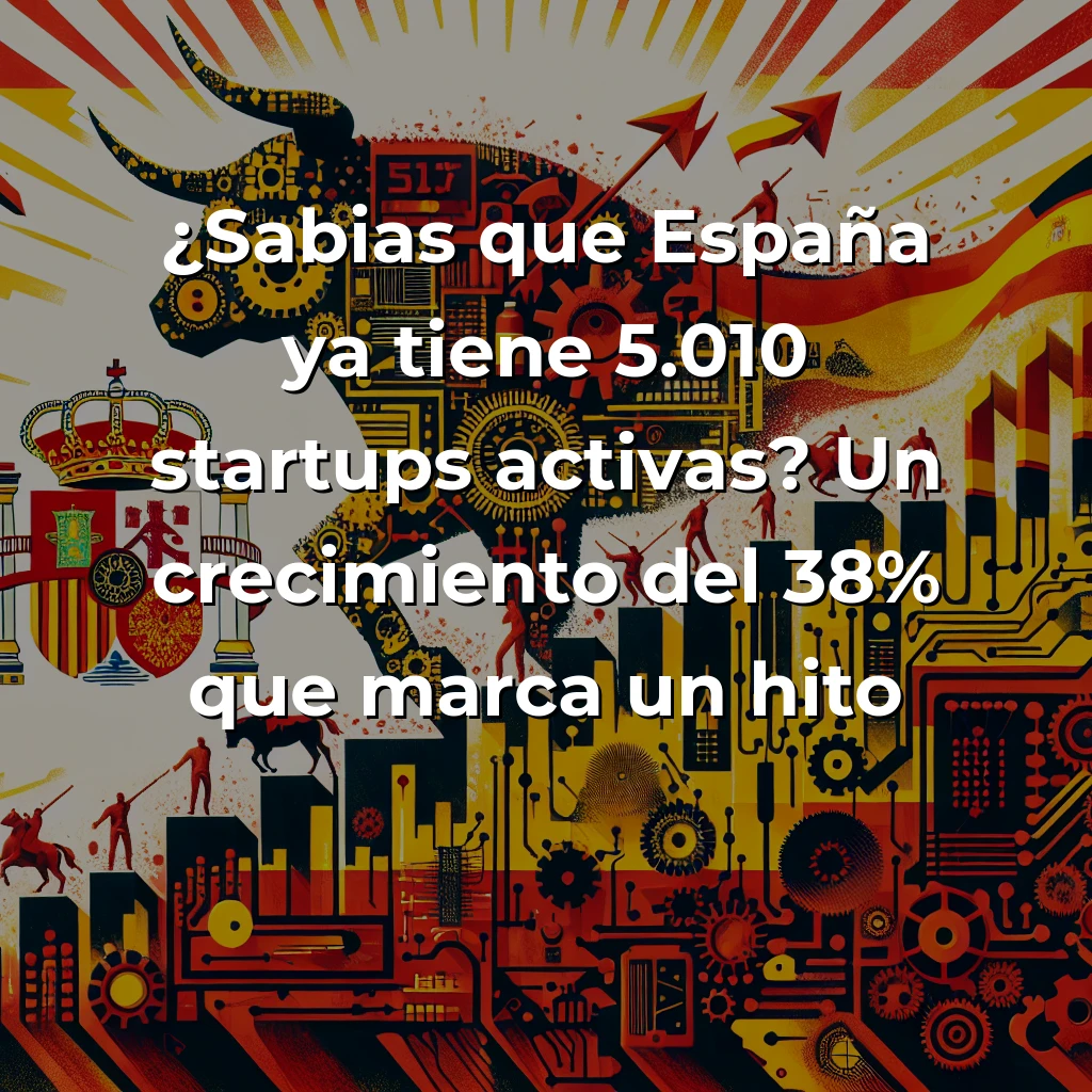 España alcanza un récord histórico con 5.010 startups: análisis desde las trincheras del ecosistema emprendedor - Un growth del 38% que revela tanto el potencial como los retos estructurales del tech español frente a Europa - Carousel Image
