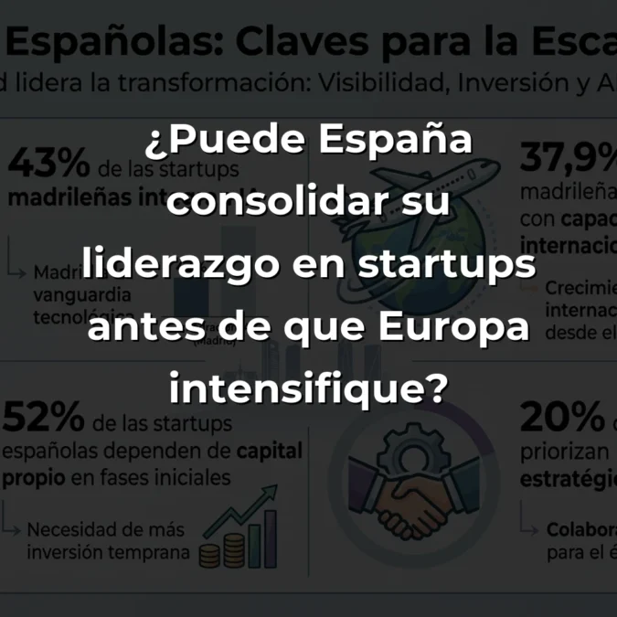 Madrid lidera el ecosistema startup español: visibilidad, inversión y alianzas como claves de escalabilidad internacional - El Mapa del Emprendimiento 2025 revela las prioridades estratégicas de un ecosistema maduro que prioriza expansión sobre supervivencia, con Madrid concentrando el 43% de startups que integran IA. - Carousel Image