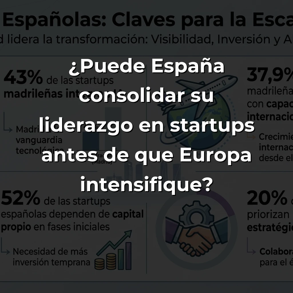Madrid lidera el ecosistema startup español: visibilidad, inversión y alianzas como claves de escalabilidad internacional - El Mapa del Emprendimiento 2025 revela las prioridades estratégicas de un ecosistema maduro que prioriza expansión sobre supervivencia, con Madrid concentrando el 43% de startups que integran IA. - Carousel Image
