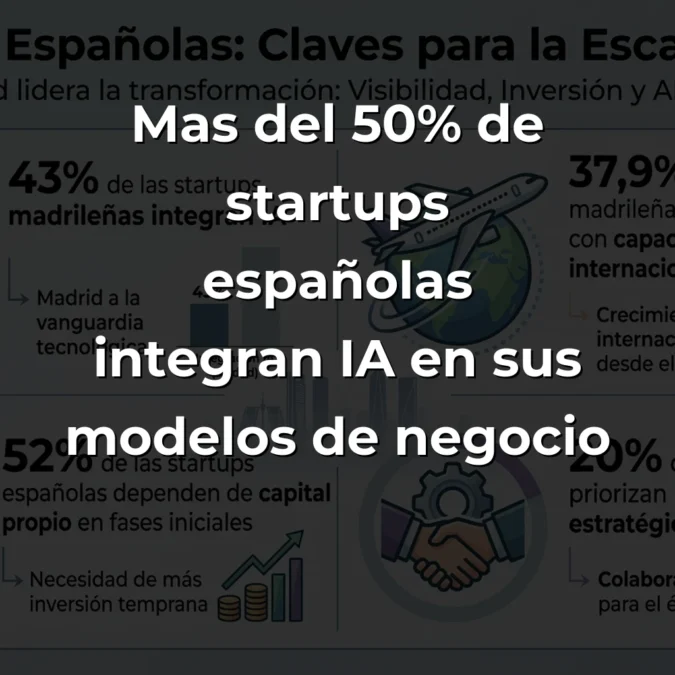 Madrid lidera el ecosistema startup español: visibilidad, inversión y alianzas como claves de escalabilidad internacional - El Mapa del Emprendimiento 2025 revela las prioridades estratégicas de un ecosistema maduro que prioriza expansión sobre supervivencia, con Madrid concentrando el 43% de startups que integran IA. - Carousel Image