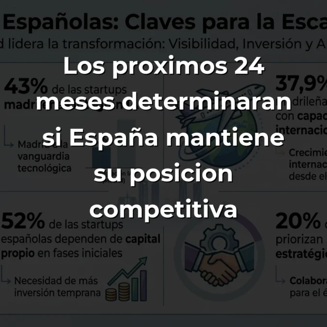 Madrid lidera el ecosistema startup español: visibilidad, inversión y alianzas como claves de escalabilidad internacional - El Mapa del Emprendimiento 2025 revela las prioridades estratégicas de un ecosistema maduro que prioriza expansión sobre supervivencia, con Madrid concentrando el 43% de startups que integran IA. - Carousel Image