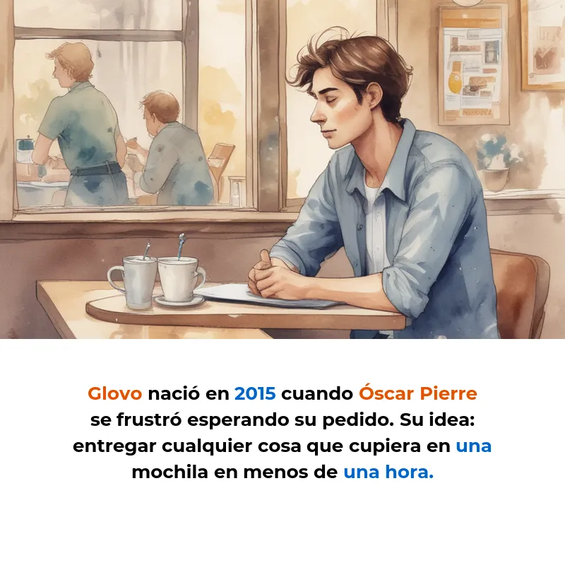 Glovo: La startup española que se vendió por 2.300 millones (y cambió el delivery en Europa) - De un piso en Barcelona a 23 países: cómo Óscar Pierre construyó un unicornio del delivery antes de venderlo a Delivery Hero - Carousel Image