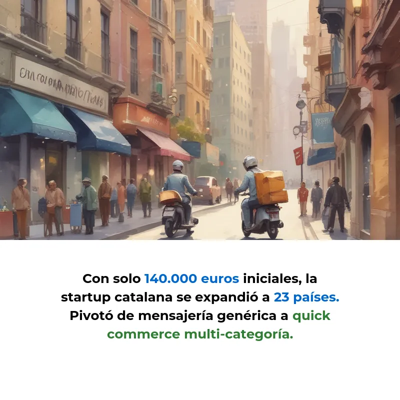 Glovo: La startup española que se vendió por 2.300 millones (y cambió el delivery en Europa) - De un piso en Barcelona a 23 países: cómo Óscar Pierre construyó un unicornio del delivery antes de venderlo a Delivery Hero - Carousel Image