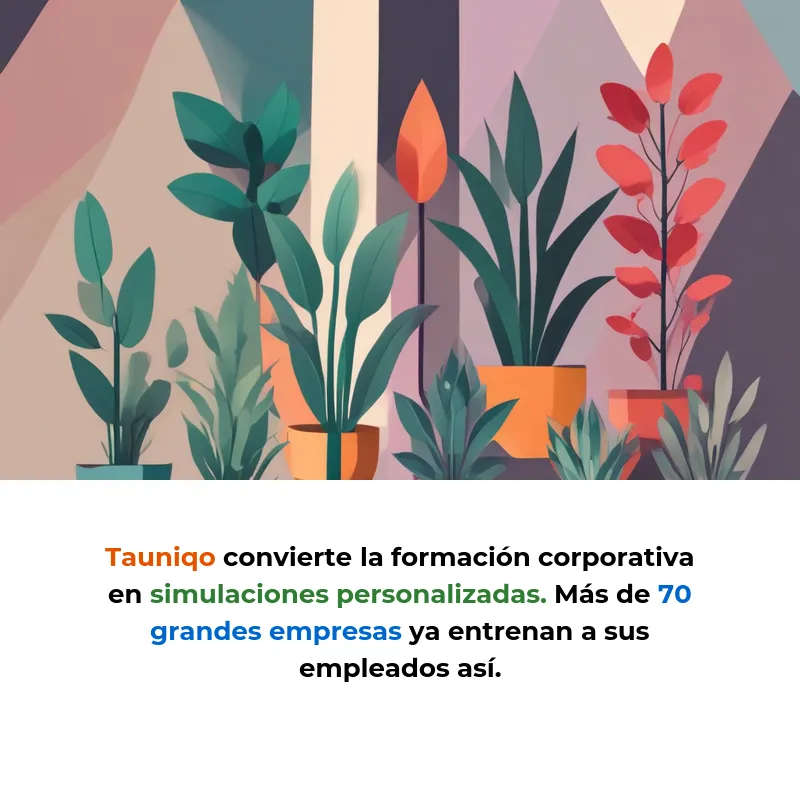 Tauniqo: La startup barcelonesa que convierte la formación corporativa en un gimnasio de habilidades con IA - Con más de 70 grandes empresas como clientes y el objetivo de superar las 400 en 2026, esta plataforma de Barcelona usa IA para crear simulaciones personalizadas de entrenamiento profesional - Carousel Image