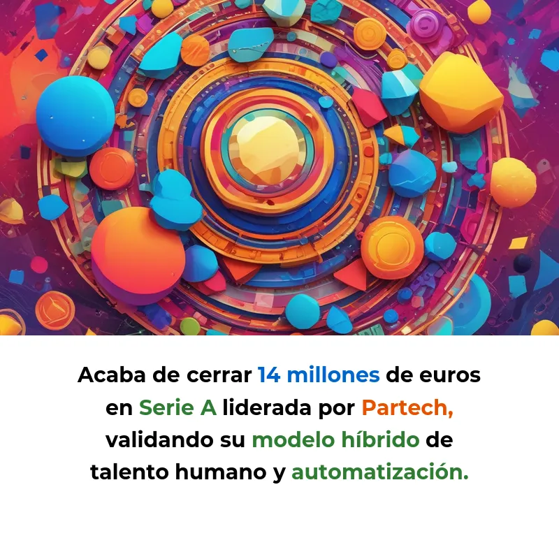 Shakers: La plataforma española que combina freelancers y agentes de IA para proyectos corporativos - La startup cierra 14 millones de euros y se posiciona como la 18ª empresa de mayor crecimiento en Europa con un modelo que integra talento humano y automatización inteligente - Carousel Image