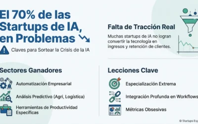 Startups IA en crisis: 70% fracasan y cómo evitarlo