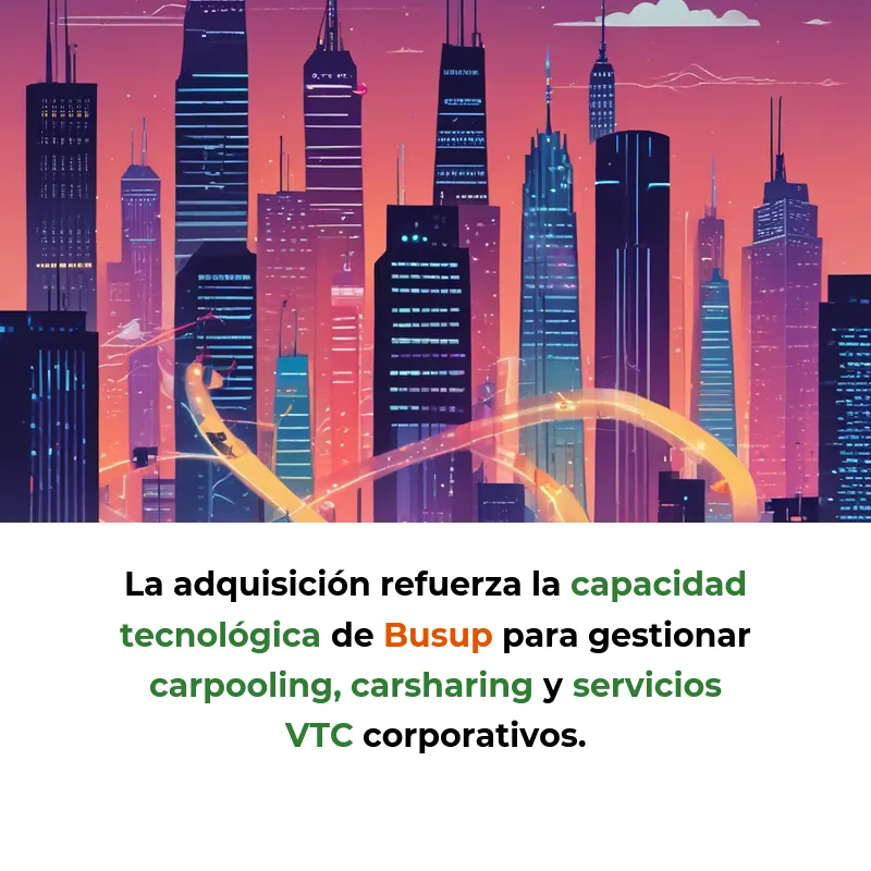 Startup News 27 Enero: Busup adquiere IOMOB - Movimiento estratégico en movilidad corporativa española - Carousel Image