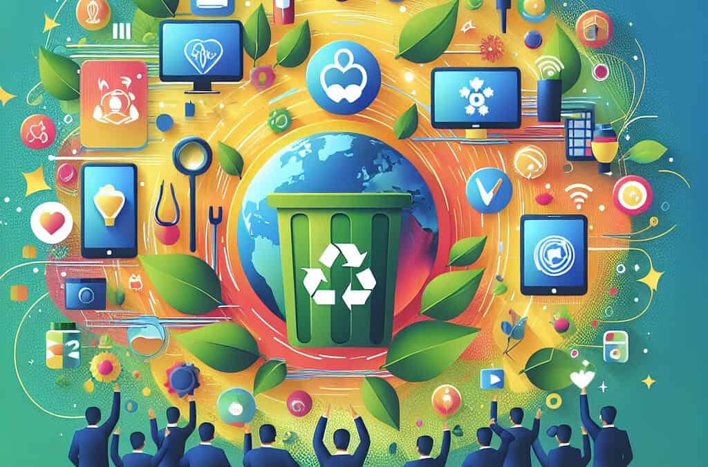 Nunca hemos visto tantas startups basura. Die neue Welle der Startups: Abfallrecycling und Gesundheits-Insights. TechCrunch, Startups, Abfallrecycling, Biomonitoring, Technologietrends