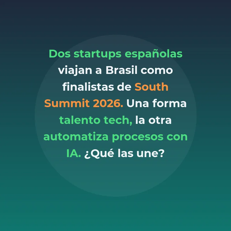 Stemdo y Digital Robots: startups españolas finalistas en - Talento tecnológico desde Huelva y automatización agéntica desde Valencia: dos apuestas españolas muy distintas con un destino común en Porto Alegre - Carousel Image