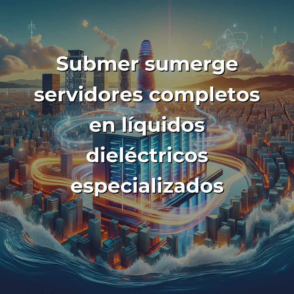 Submer: La startup barcelonesa que revoluciona los centros de datos sumergiéndolos en líquido - De Barcelona al mundo: cómo dos ingenieros están enfriando la fiebre energética de la era digital - Carousel Image